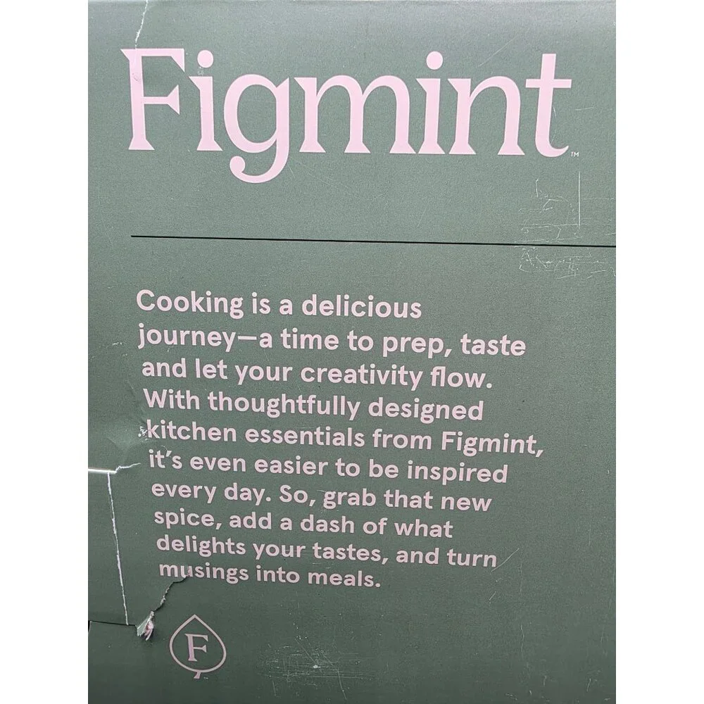 Figmint 3-Piece Cooking Utensil Set Stainless Steel Handles Nylon Silicone Heads